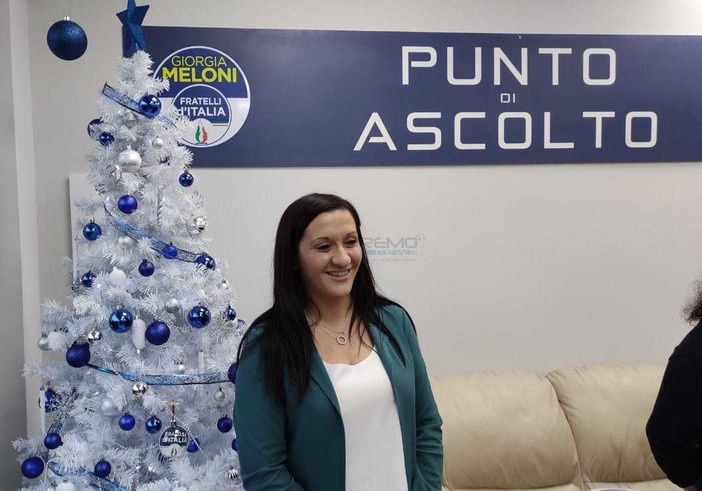 Veronica Russo: "Un simpatico regalo natalizio a tutti i cittadini che vorranno fare visita al nuovo punto di ascolto"