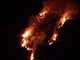 Ventimiglia: fiamme vicino alle case in zona Grimaldi, evacuata una famiglia