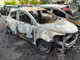Arma di Taggia: tre auto a fuoco nel parcheggio di via Papa Giovanni, intervento dei Vigili del Fuoco (Foto e Video)