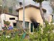 Ospedaletti: incendio in un'abitazione isolata di via Poggi Terrine, salvato un uomo all'interno (Foto e Video)