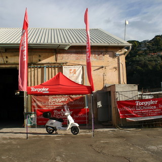 Vallecrosia: concluso con una vincita di una Vespa Piaggio il concorso dalla Torggler e della C.M.E Tasselli