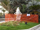 Sanremo: partiti i lavori di restauro della statua della 'Primavera' danneggiata nel giugno scorso (Foto)