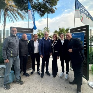 Elezioni Sanremo, Gianni Rolando all’evento della candidata di FdI Yelena Vtulkina