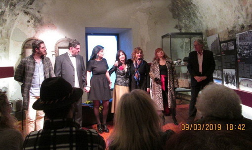 Ventimiglia: buon successo di pubblico oggi al Forte dell'Annunziata per la performance 'Istantanee di donne'