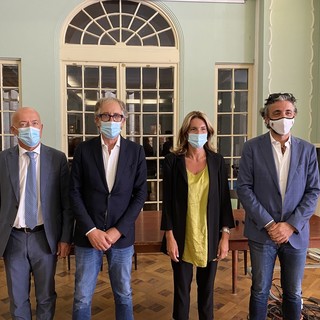 La conferenza stampa in Comune a Sanremo