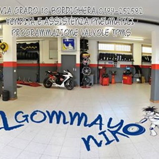 Bordighera: "Il Gommayo Niko" garantisce la migliore tenuta e la massima sicurezza su strada Bordighera: "Il Gommayo Niko" garantisce la migliore tenuta e la massima sicurezza su strada