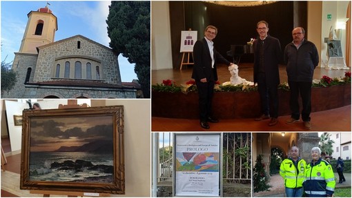 “Il Novecento a Bordighera: dall’Europa all’America” in mostra all’ex chiesa Anglicana (Foto e video)