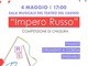 Sanremo: questo pomeriggio al Teatro del Casinò l'evento di musica classica 'Impero Russo' condotto dall'influencer Ilaria Salerno