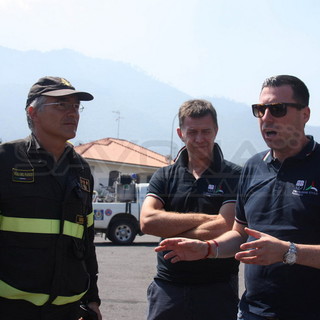 Incendio nell'albenganese, Giampedrone: "Due appartamenti inagibili, lavoriamo per supportare chi non potrà rientrare a casa" (Video)