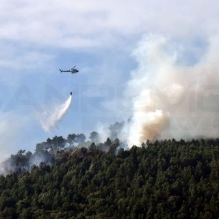Sanremo: i ringraziamenti del sindaco Alessandro Mager a chi ha spento l’incendio di San Romolo