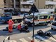 Sanremo: scontro tra due scooter tra via Agosti e via Melandri, due feriti portati in ospedale (Foto)