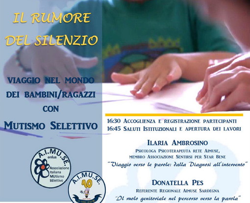 Badalucco: il 29 marzo seminario nel mondo dei bambini/ragazzi con mutismo selettivo