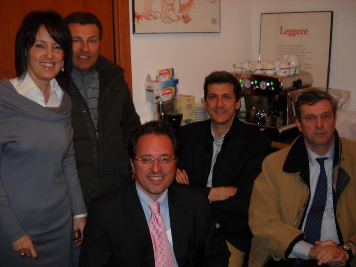 Sanremo: Riccardo Giordano e Claudio Burlando da Ipazia