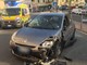 Ventimiglia: colpo di sonno alla guida, due ventenni feriti questa mattina in via Biancheri (Foto)