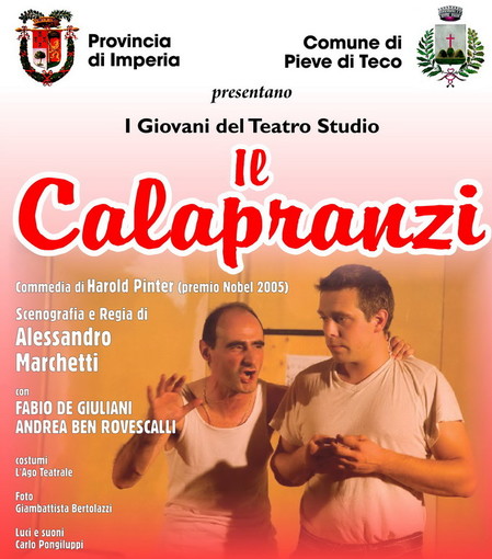 Pieve di Teco: domani e domenica una 'doppietta' di spettacoli al teatro Salvini