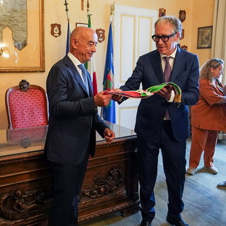 Le immagini da palazzo Bellevue