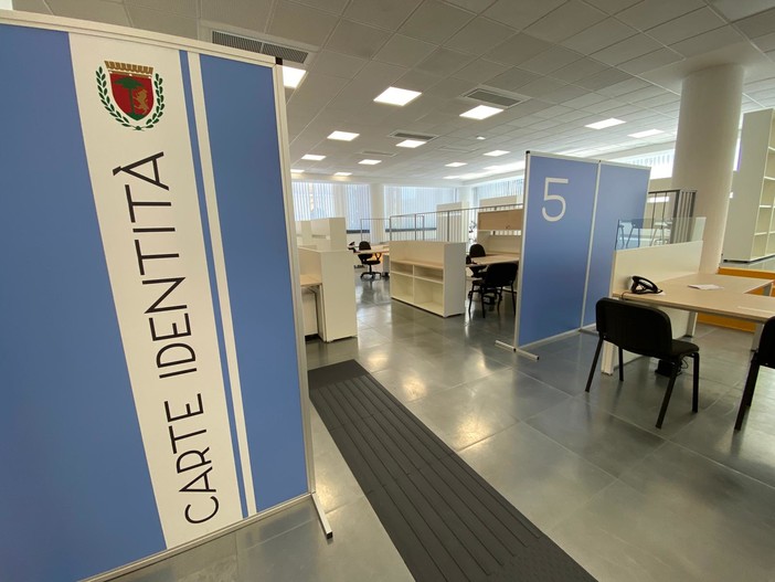 I nuovi uffici Anagrafe al Palafiori