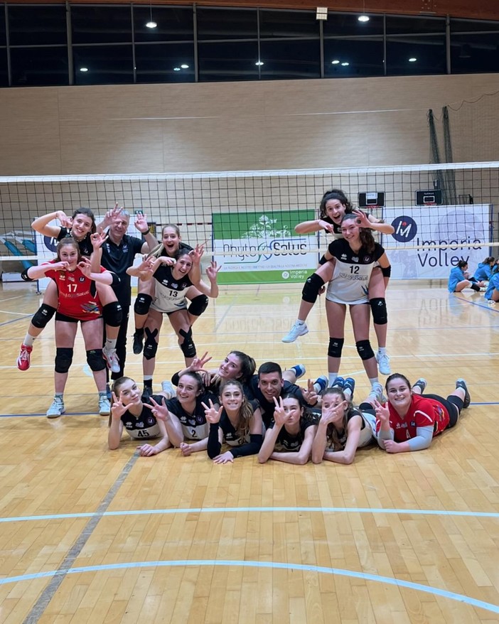Pallavolo: percorso netto per l'Imperia Volley prima della sosta natalizia
