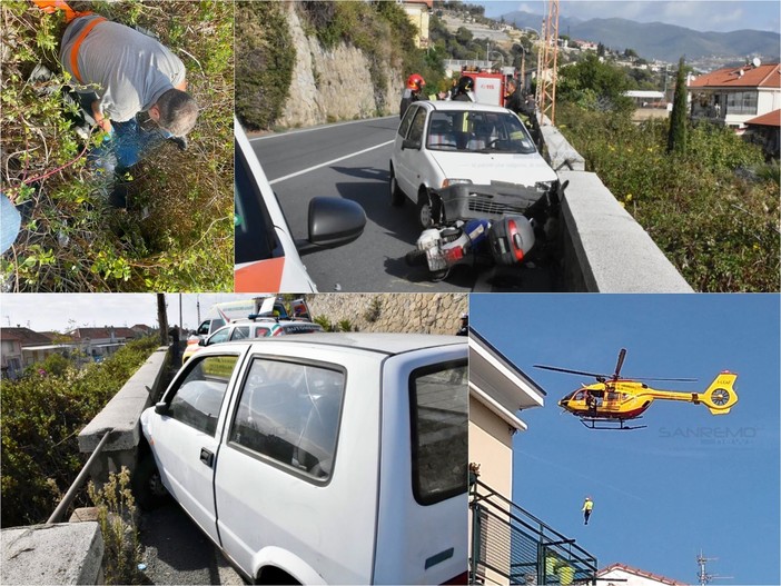 Le immagini dal luogo dell'incidente Le immagini dal luogo dell'incidente