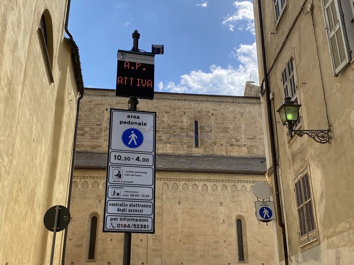 Sanremo: nuove telecamere per gli ingressi nelle ZTL di piazza San Siro e piazza Bresca