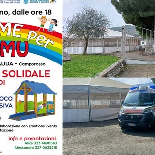 “Insieme per Samu”, incontro solidale a Camporosso per acquistare una casetta gioco inclusiva (Foto)
