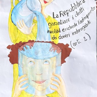 L'Istituto Comprensivo Bordighera celebra la Festa della Bandiera