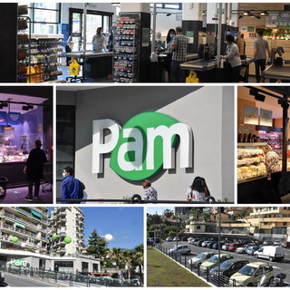 Sanremo: inaugurato questa mattina il PAM di via Agosti, qualità dei prodotti, parcheggi e le eccellenze locali (Foto e Video)