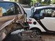 Sanremo: perde il controllo dell'auto e ne distrugge alcune parcheggiate, è accaduto stanotte in corso Marconi (Foto)