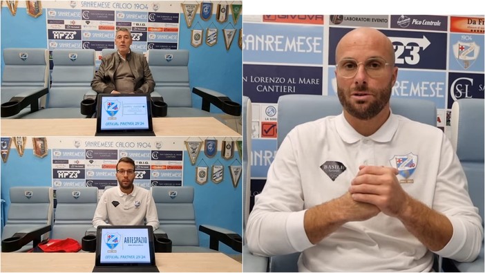 Calcio. Sanremese, l'analisi del momento dopo il ko con l'Albenga da parte di società, staff e squadra (Video) Calcio. Sanremese, l'analisi del momento dopo il ko con l'Albenga da parte di società, staff e squadra (Video)