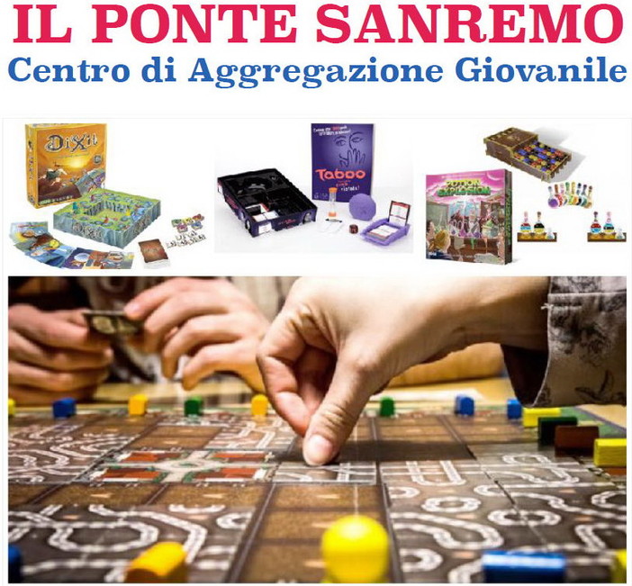 Sanremo: domani al centro ‘Il Ponte’ giochi da tavolo e un tablet in memoria di Marco Galasso