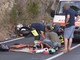 Ospedaletti: scontro auto-moto all'altezza del Giunchetto, centauro portato in ospedale (Foto)