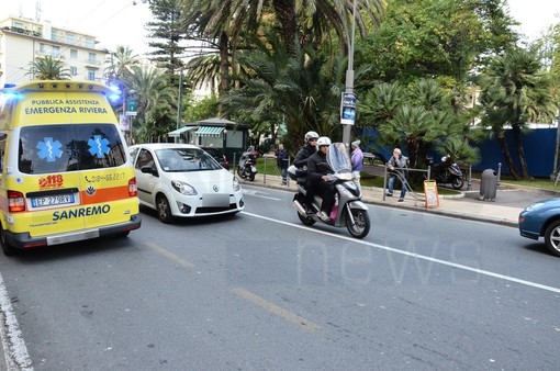Sanremo: donna investita in corso Matuzia alla Foce, non ha riportato gravi ferite