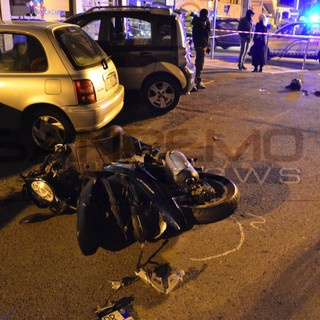 Sanremo: incidente in serata di fronte alla chiesa della Mercede, 24enne ricoverato in gravissime condizioni (foto) Sanremo: incidente in serata di fronte alla chiesa della Mercede, 24enne ricoverato in gravissime condizioni (foto)