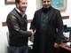 Imam Mohammed Babi con il Sindaco Ioculano Imam Mohammed Babi con il Sindaco Ioculano