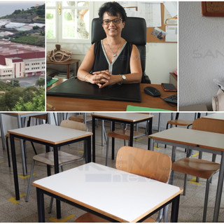 L'Istituto Ruffini Aicardi parte in sicurezza: la nuova dirigente presenta la scuola anti Covid (Foto e video)