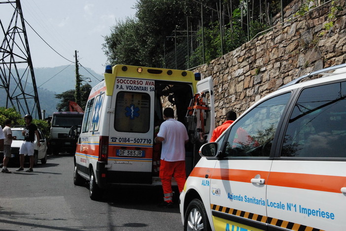 Sanremo: incidente in strada Senatore Ernesto Marsaglia, giovane 16enne gravemente ferito