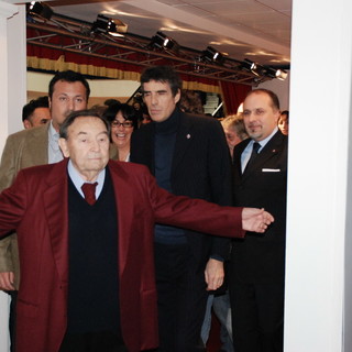 Premiata ieri sera a 'FestivalMare' la mostra di Pepi Morgia 'Sanremo Story'