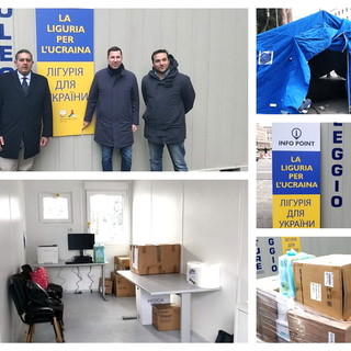 Ucraina, a Genova il primo infopoint per l'accoglienza dei profughi, Toti: "Chiesto un monitoraggio dei flussi" (Foto e Video) Ucraina, a Genova il primo infopoint per l'accoglienza dei profughi, Toti: "Chiesto un monitoraggio dei flussi" (Foto e Video)