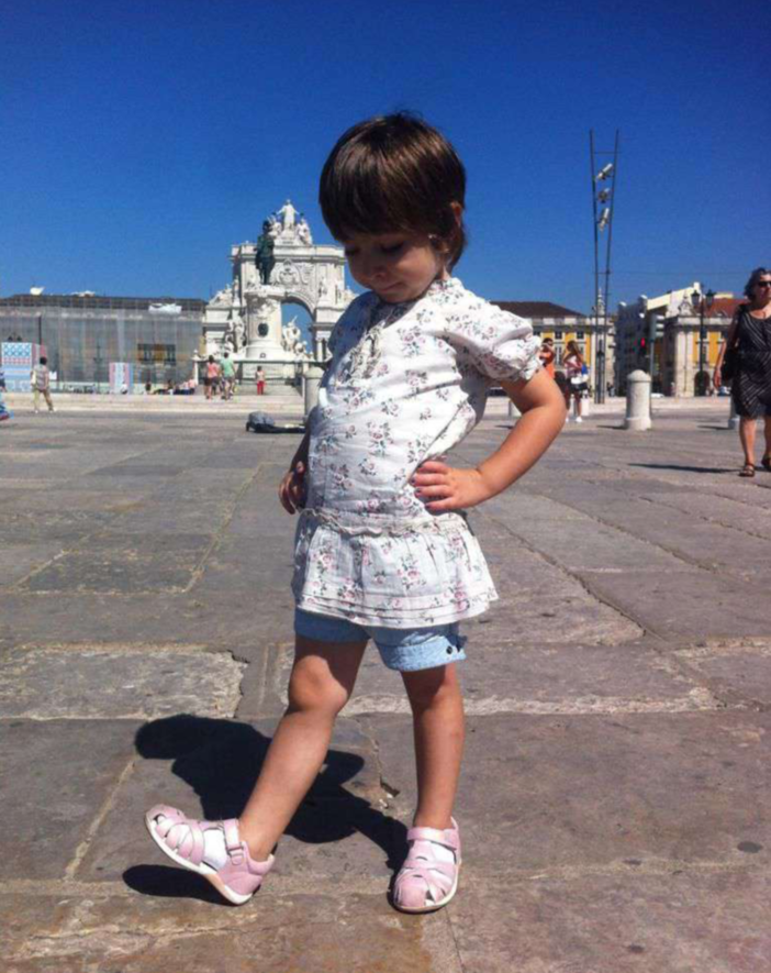 La piccola Aurora Bondavalli