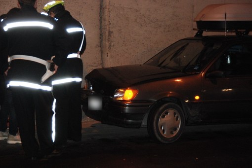 Sanremo: un altro incidente in Aurelia Bis, tamponamento tra due auto