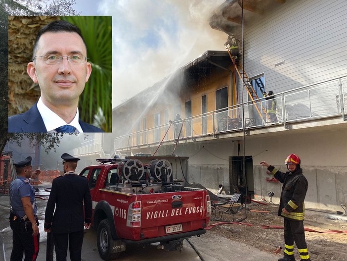 Bordighera: l'Assessore Gnutti conferma "Nonostante l'incendio, nessun problema per i 150 bimbi dell'Asilo"