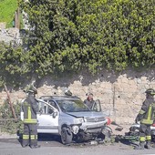 Bordighera: 70enne finisce fuori strada sull'Aurelia a Madonna della Ruota, intervento dell'elicottero (Foto) Bordighera: 70enne finisce fuori strada sull'Aurelia a Madonna della Ruota, intervento dell'elicottero (Foto)