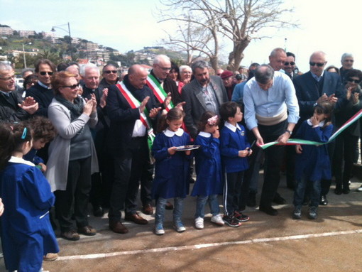 Santo Stefano al Mare: inaugurato questa mattina il tratto pedonale della ciclabile con Riva Ligure Santo Stefano al Mare: inaugurato questa mattina il tratto pedonale della ciclabile con Riva Ligure
