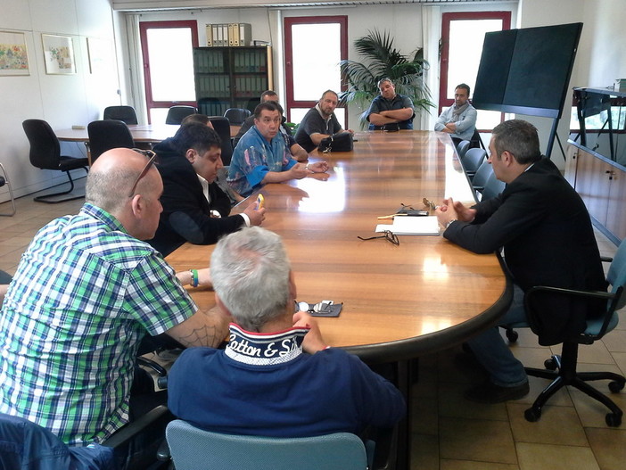 Incontro tra i sindacati della Riviera Trasporti ed il candidato alle Europee Massimiliano Iacobucci
