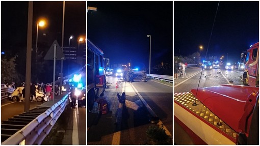 Ventimiglia, incidente sulla statale 20: si alza in volo l'elisoccorso (Foto) Ventimiglia, incidente sulla statale 20: si alza in volo l'elisoccorso (Foto)