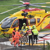 Vallecrosia: giovane ginnasta cade e si fa male, trasportata in elicottero al Gaslini di Genova