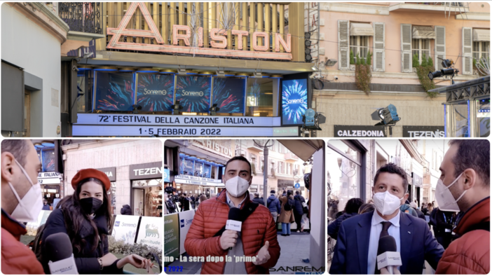 Il Festival raccontato dalle persone in città: prima serata promossa e Sanremo... anche Il Festival raccontato dalle persone in città: prima serata promossa e Sanremo... anche