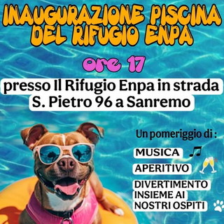 Sanremo: da sabato prossimo anche gli amici a quattro zampe del canile di strada San Pietro avranno una piscina