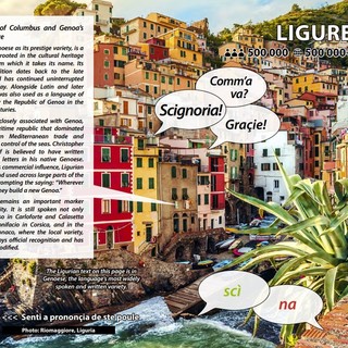 La lingua ligure protagonista di "Il Viaggio linguistico di Lara in Italia", la guida didattica del Consiglio d'Europa La lingua ligure protagonista di "Il Viaggio linguistico di Lara in Italia", la guida didattica del Consiglio d'Europa