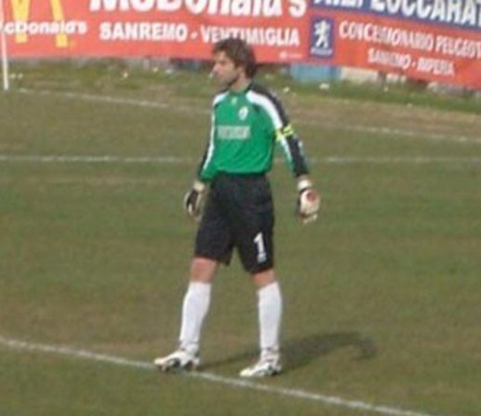 Nella foto Ivano Rotoli, ex portiere della Sanremese